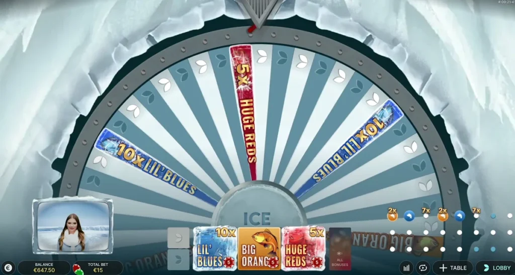 ice fishing wheel